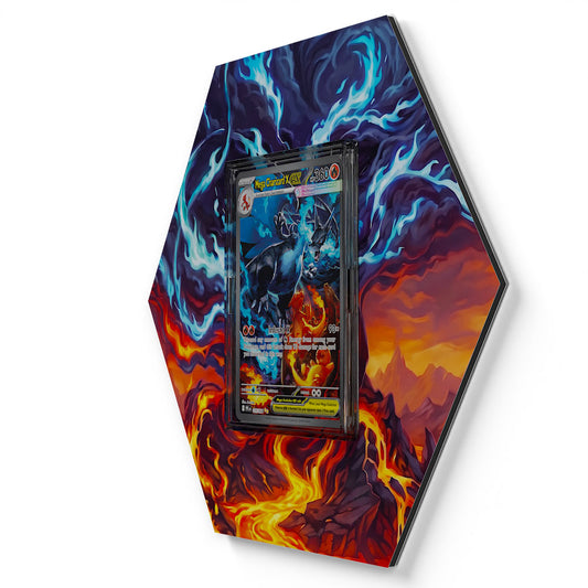 125/094 Mega Charizard X EX - Extended Artwork Pokemon Card Display