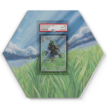 129/086 Golurk - Extended Artwork Pokemon Card Display
