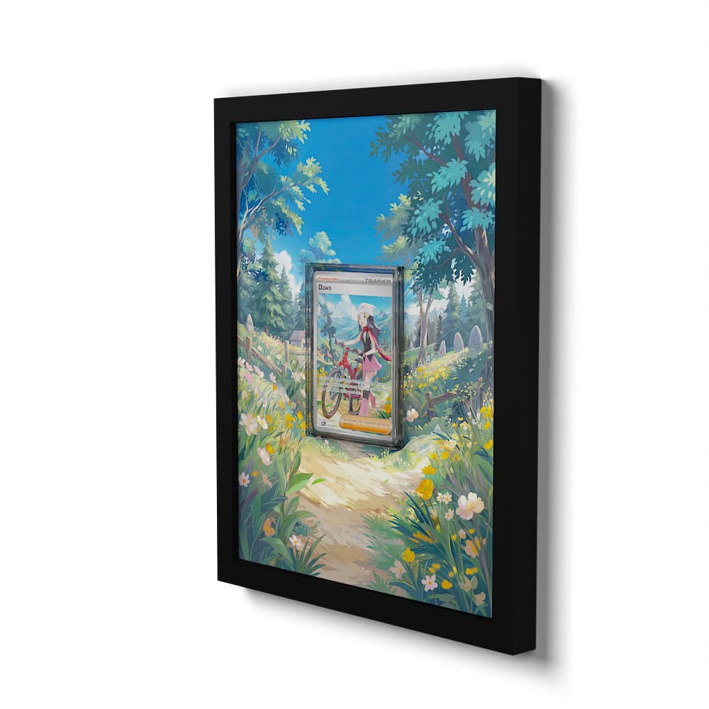 129 Dawn - Extended Artwork Framed Pokemon Card Display