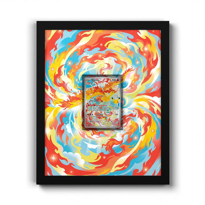 130/128 Moltres - Extended Artwork Pokemon Card Frame