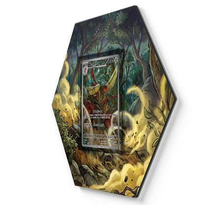 130 Kingambit - Extended Artwork Pokemon Card Display
