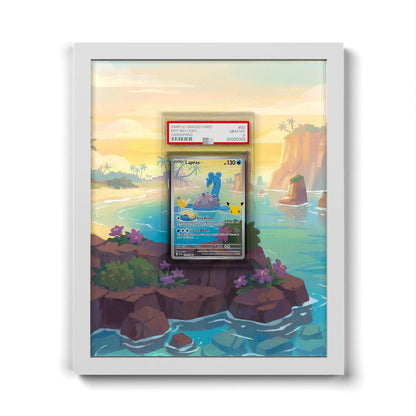 131/128 Lapras - Extended Artwork Pokemon Card Frame