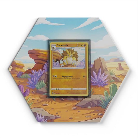 132/264 Sandslash - Extended Artwork Pokemon Card Display
