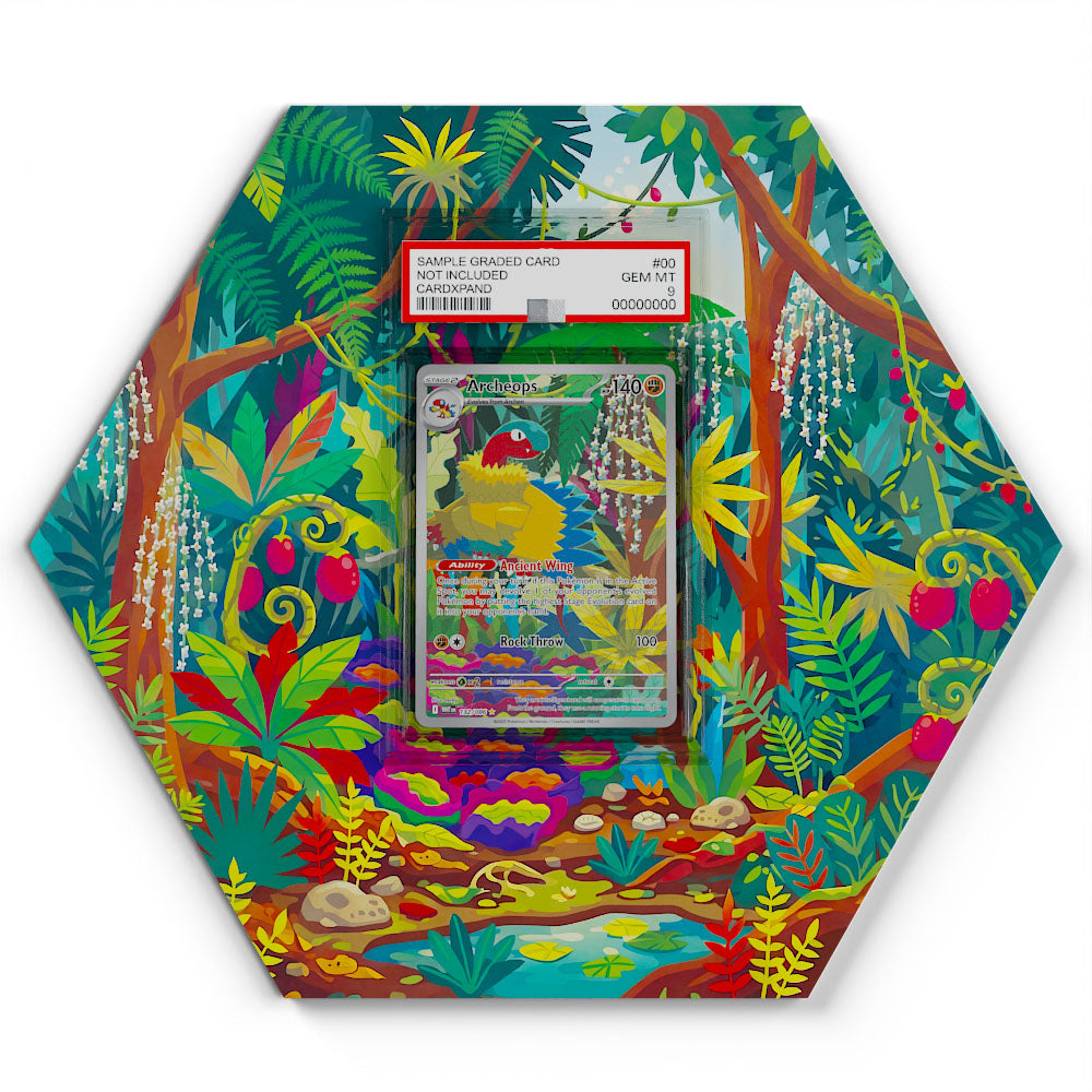 132/086 Archeops - Extended Artwork Pokemon Card Display