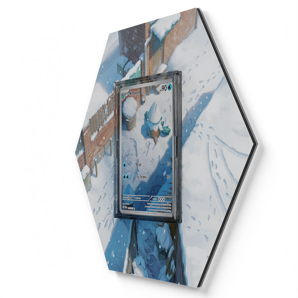 140/132 Snover - Extended Artwork Pokemon Card Display