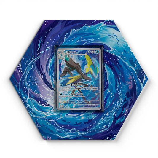 142/132 Inteleon - Extended Artwork Pokemon Card Display