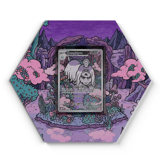 145/132 Houndstone - Extended Artwork Pokemon Card Display