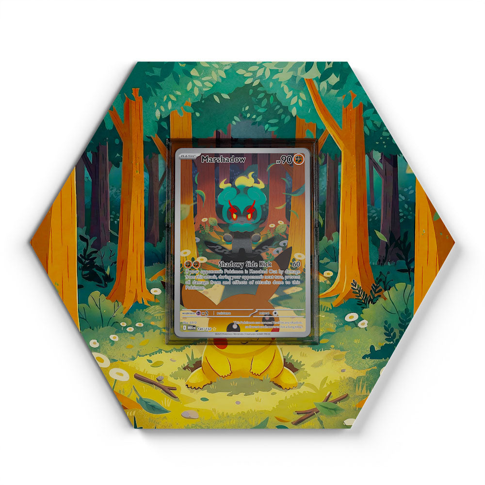 146/132 Marshadow - Extended Artwork Pokemon Card Display