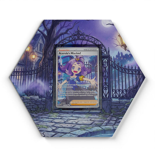 165/132 Acerola's Mischief - Extended Artwork Pokemon Card Display