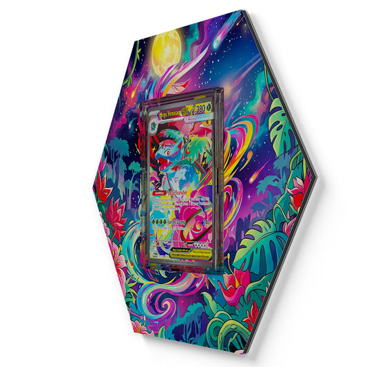 177/132 Mega Venusaur EX - Extended Artwork Pokemon Card Display