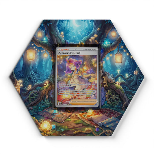 183/132 Acerola's Mischief - Extended Artwork Pokemon Card Display