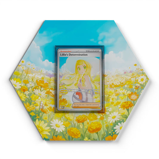184/132 Lillie's Determination - Extended Artwork Pokemon Card Display