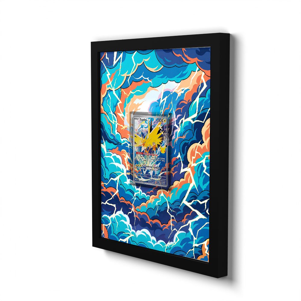 133/128 Zapdos - Extended Artwork Pokemon Card Frame