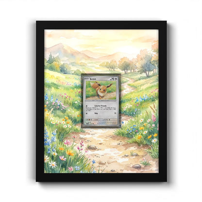 133/165 Eevee - Extended Artwork Pokemon Card Frame