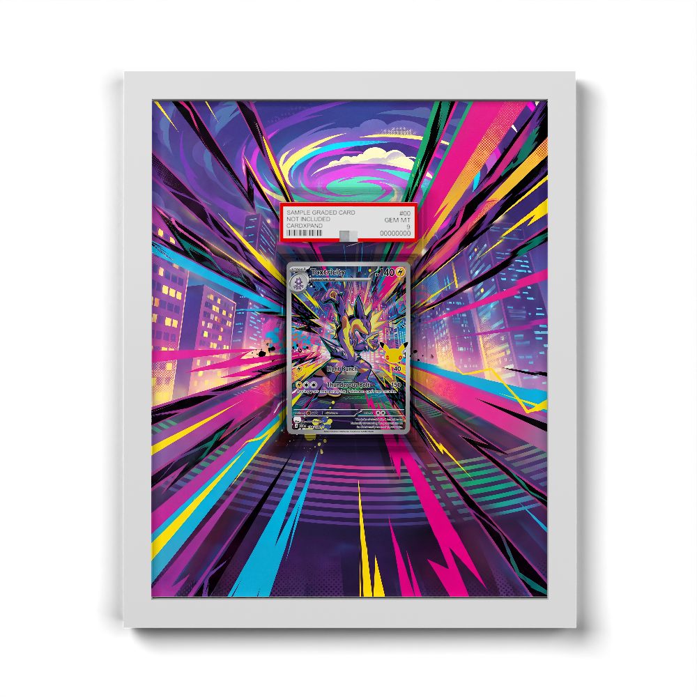 134/128 Toxtricity - Extended Artwork Pokemon Card Frame