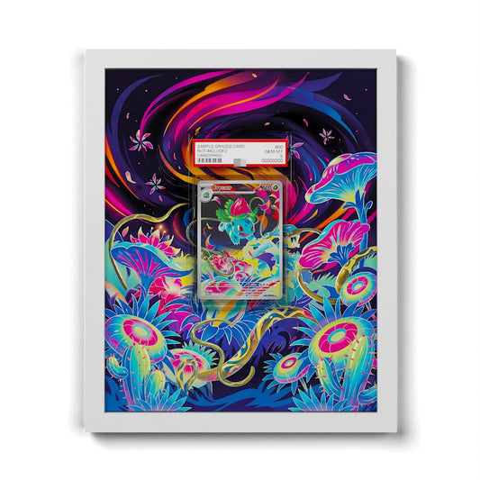 134 Ivysaur - Extended Artwork Framed Pokemon Card Display