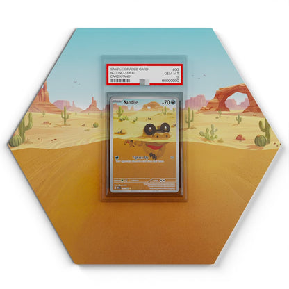 135/086 Sandile - Extended Artwork Pokemon Card Display