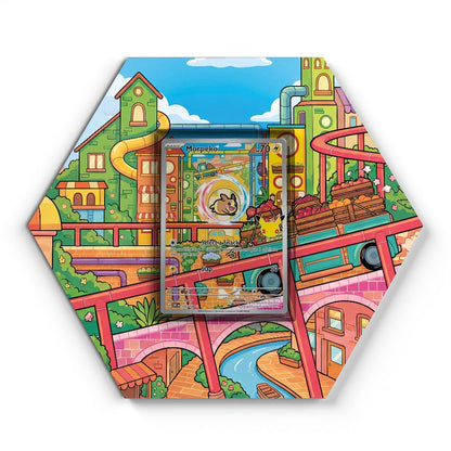 135/128 Morpeko - Extended Artwork Pokemon Card Display
