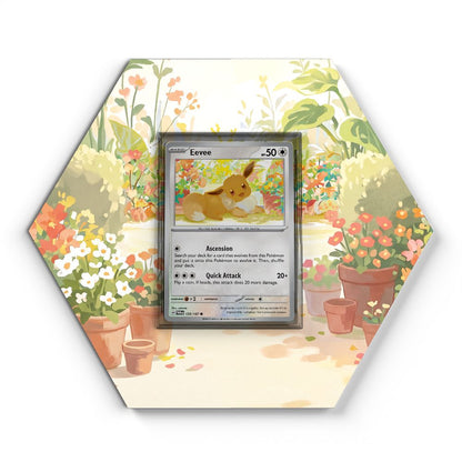 135/167 Eevee - Extended Artwork Pokemon Card Display