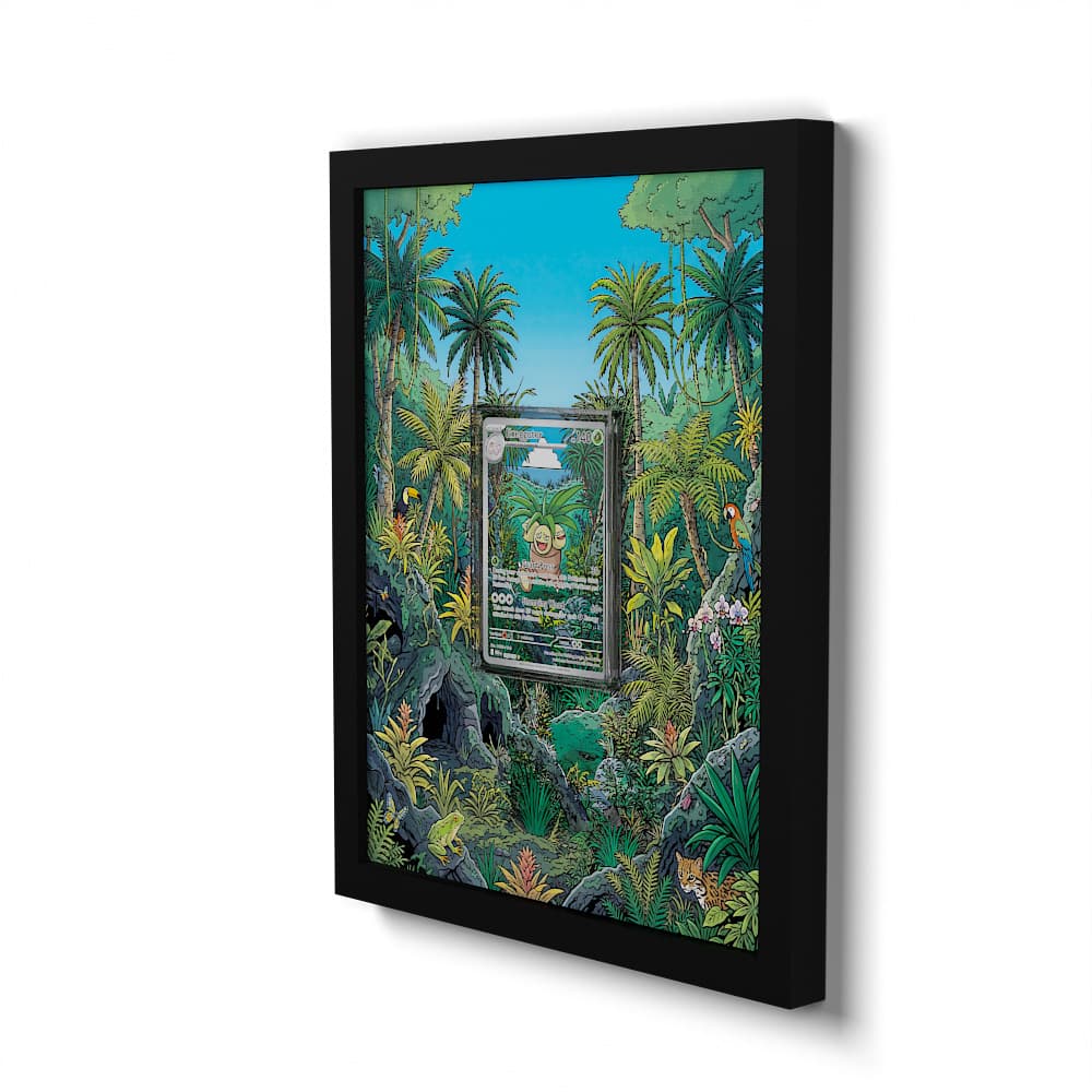 135 Exeggutor - Extended Artwork Framed Pokemon Card Display