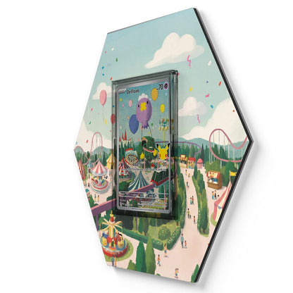 136/128 Drifloon - Extended Artwork Pokemon Card Display