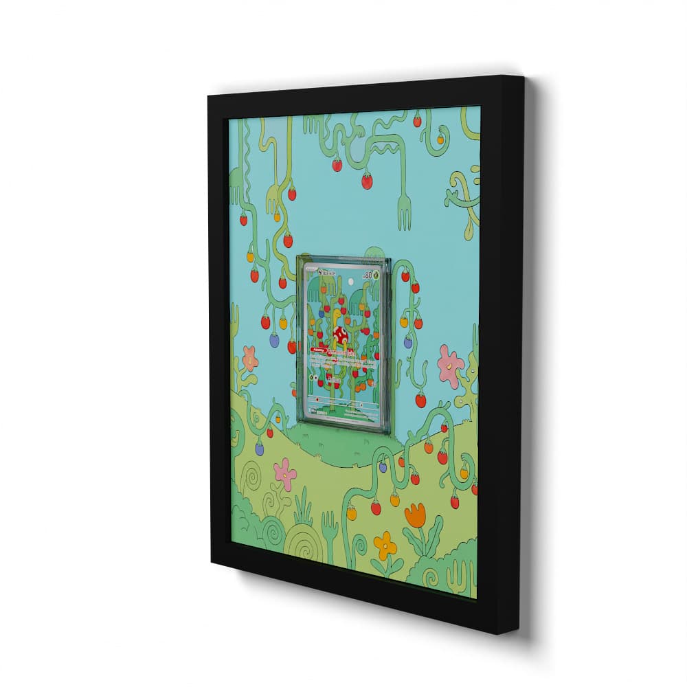 136 Shuckle - Extended Artwork Framed Pokemon Card Display