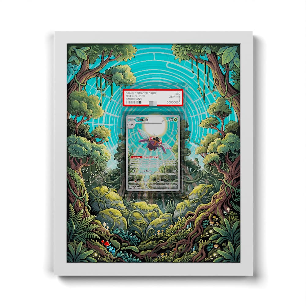 137 Ninjask - Extended Artwork Framed Pokemon Card Display