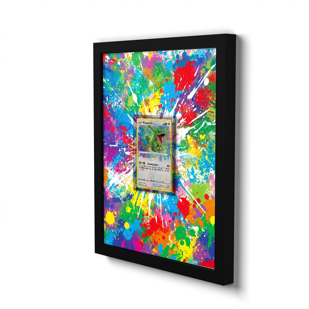 138/185 Rayquaza - Extended Artwork Pokemon Card Frame