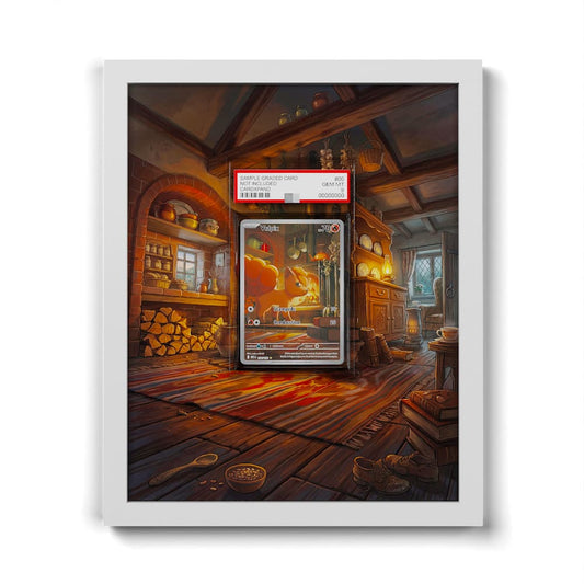 138 Vulpix - Extended Artwork Framed Pokemon Card Display