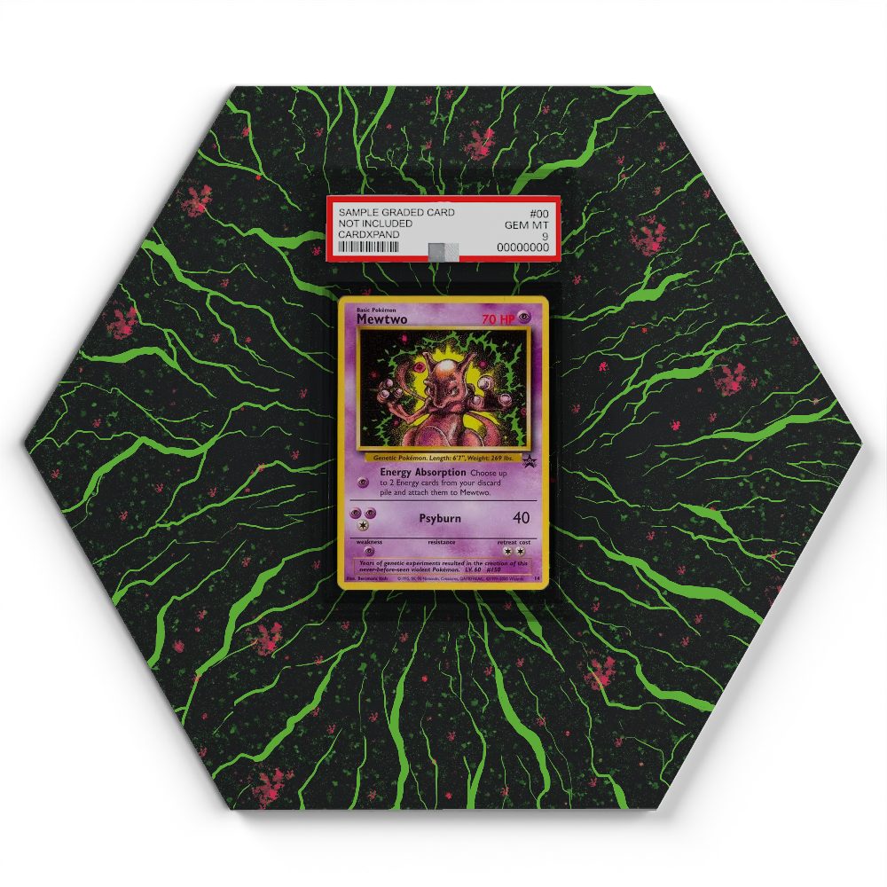14 Mewtwo - Extended Artwork Pokemon Card Display
