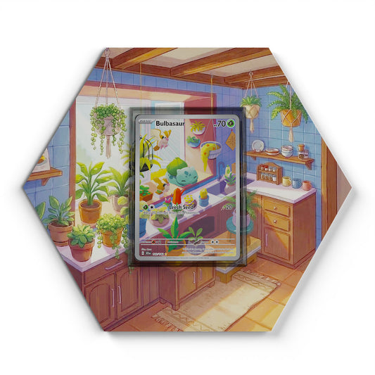 143/142 Bulbasaur - Extended Artwork Pokemon Card Display