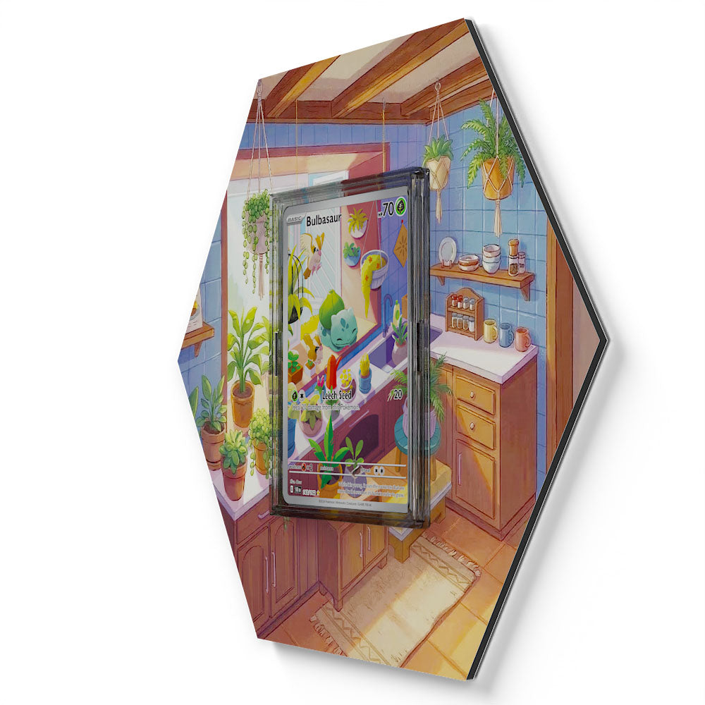143/142 Bulbasaur - Extended Artwork Pokemon Card Display