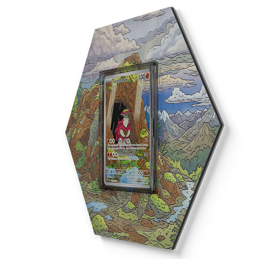 146/142 Turtonator - Extended Artwork Pokemon Card Display