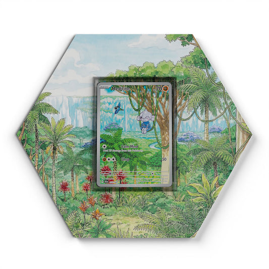 153/142 Meditite - Extended Artwork Pokemon Card Display