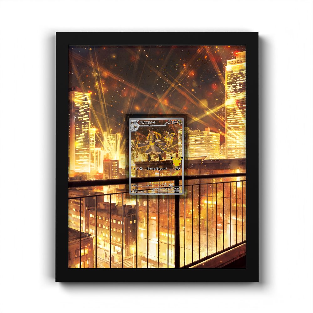 143/128 Kommo-o - Extended Artwork Pokemon Card Frame