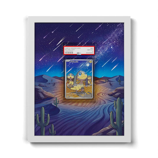 143 Helioptile - Extended Artwork Framed Pokemon Card Display
