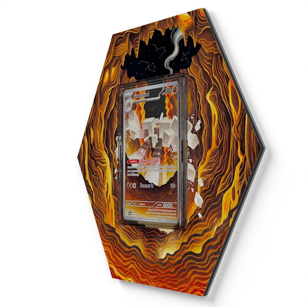 147/132 Gargnacl - Extended Artwork Pokemon Card Display
