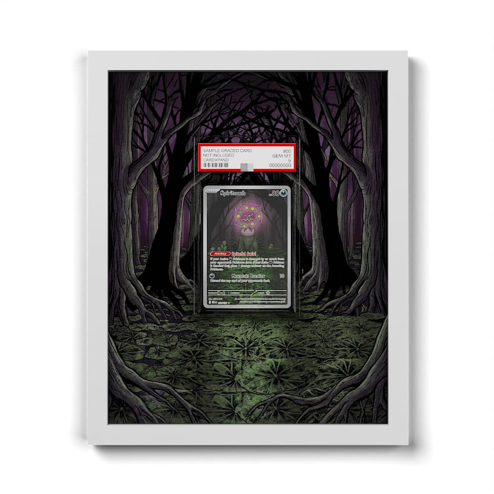 148 Spiritomb - Extended Artwork Framed Pokemon Card Display