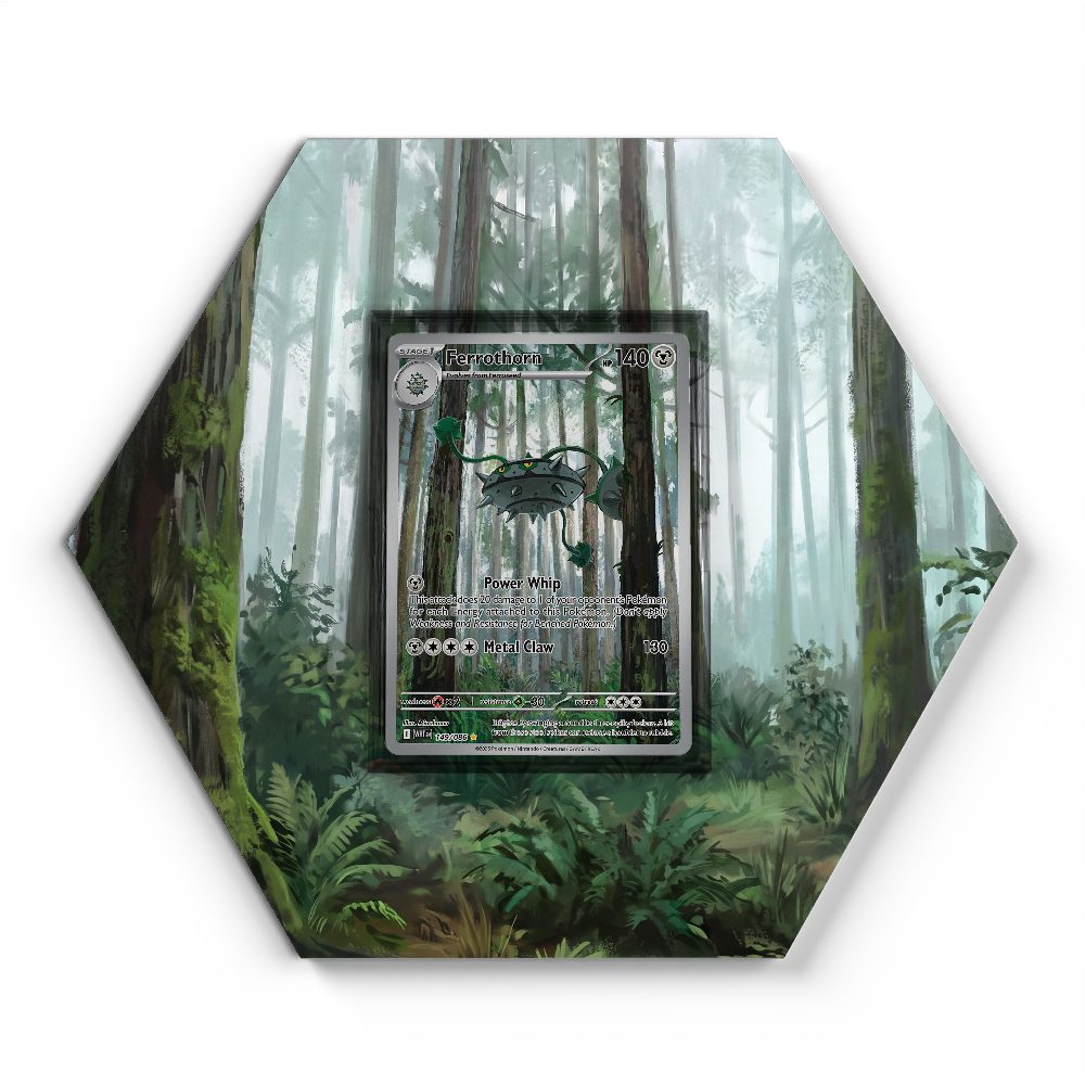 149/086 Ferrothorn - Extended Artwork Pokemon Card Display