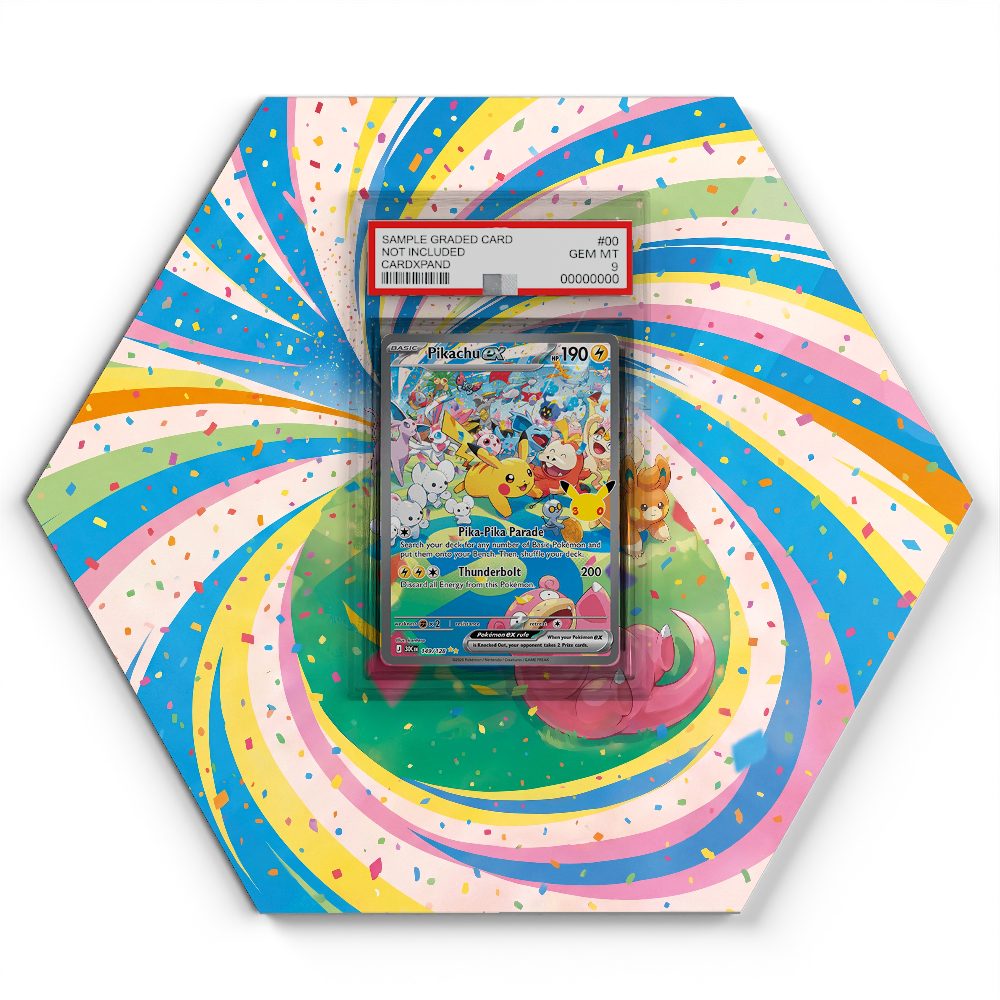 149/128 Pikachu ex - Extended Artwork Pokemon Card Display