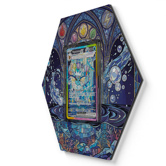 149/131 Vaporeon EX - Extended Artwork Pokemon Card Display