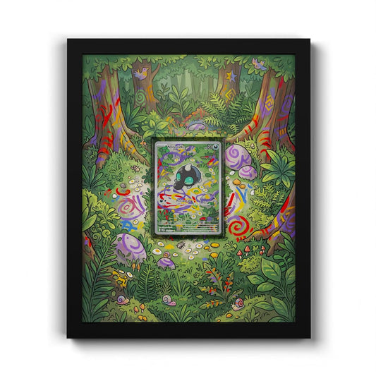149 Shroodle - Extended Artwork Framed Pokemon Card Display