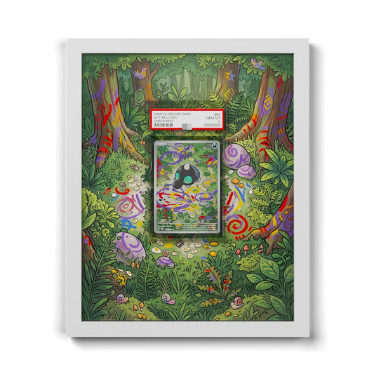 149 Shroodle - Extended Artwork Framed Pokemon Card Display