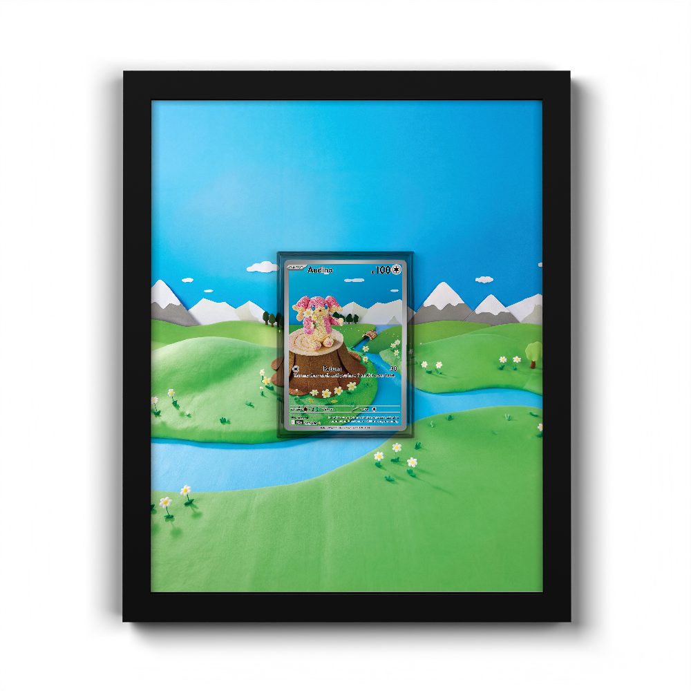 151/086 Audino - Extended Artwork Pokemon Card Frame