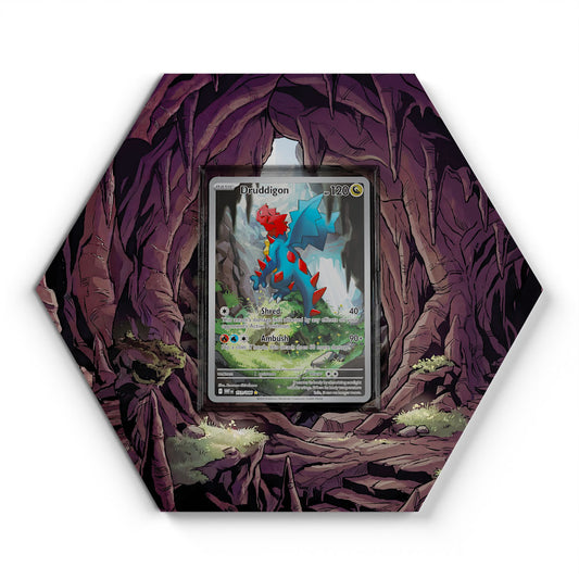 151/086 Druddigon - Extended Artwork Pokemon Card Display