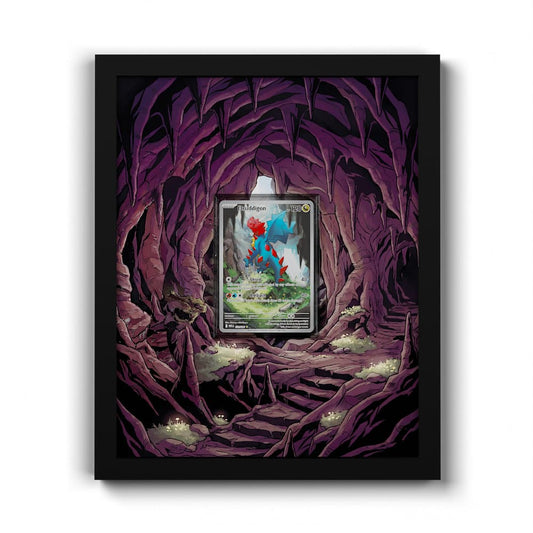 151/086 Druddigon - Extended Artwork Framed Pokemon Card Display