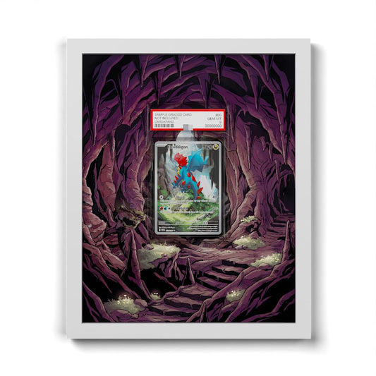 151/086 Druddigon - Extended Artwork Framed Pokemon Card Display