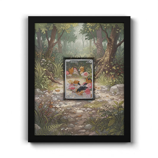 151 Spearow - Extended Artwork Framed Pokemon Card Display