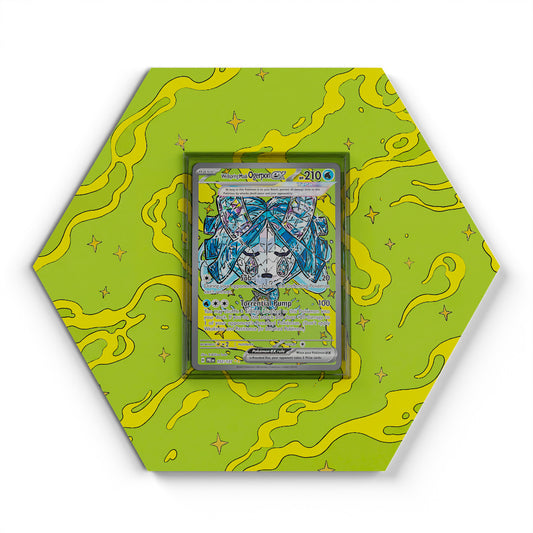 152/131 Wellspring Mask Ogerpon EX - Extended Artwork Pokemon Card Display