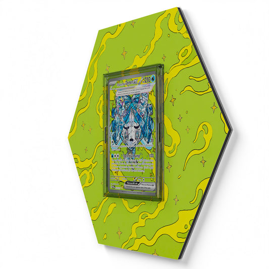 152/131 Wellspring Mask Ogerpon EX - Extended Artwork Pokemon Card Display